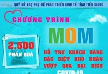 The program “Giving 2,500 gifts to clients with extremely difficult to overcome the Covid-19 pandemic” in 2021