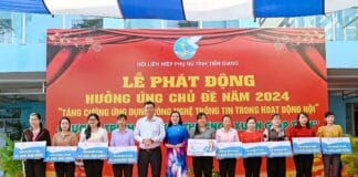 MOM SUPPORTS COMPUTERS AND PRINTERS FOR COMMUNAL WOMEN’S UNION UNITS