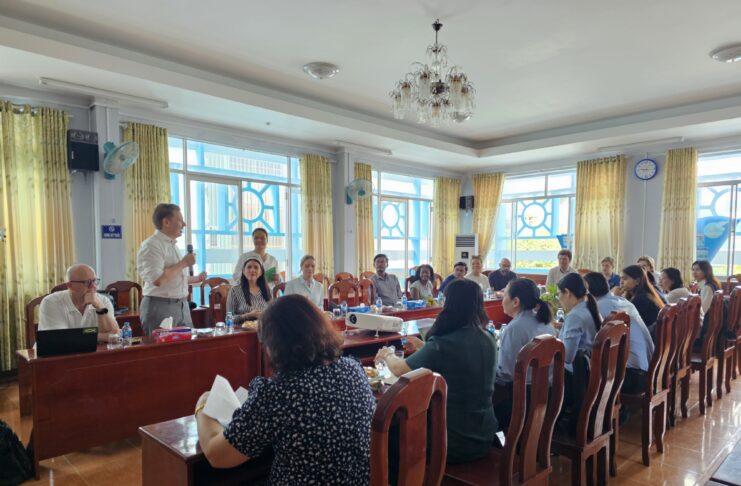 THE WORKING VISIT OF LEADERS AND STAFF OF THE MISSION ALLIANCE (NMA) DELEGATION FROM OSLO HEAD OFFICE AND CAMBODIA OFFICE TO THE PROVINCIAL WOMEN’S UNION AND THE MOM FUND